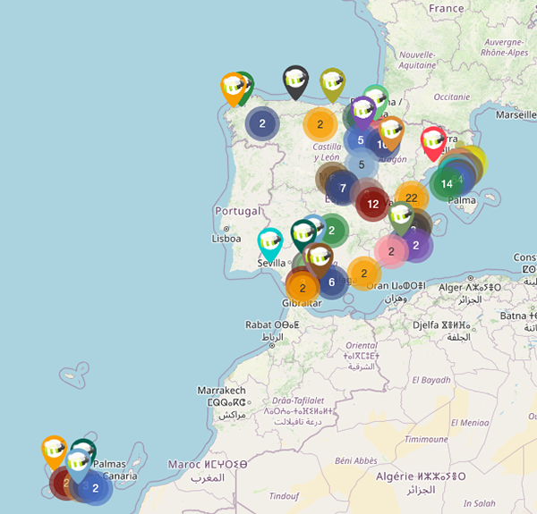 Mapa Entidades y Empresas