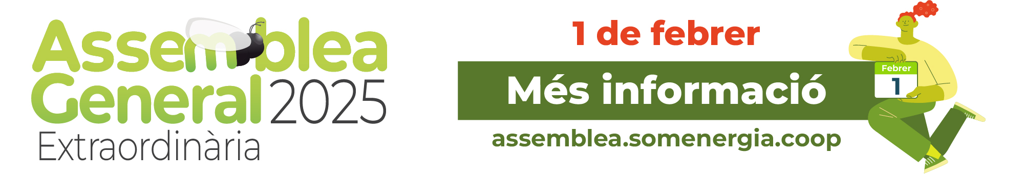 Participa de l'Assemblea l'u de febrer